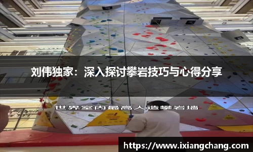 刘伟独家：深入探讨攀岩技巧与心得分享